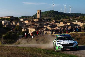 José Antonio ‘Cohete’ Suárez–Alberto Iglesias (Škoda Fabia RS Rally2). 61 RallyRACC